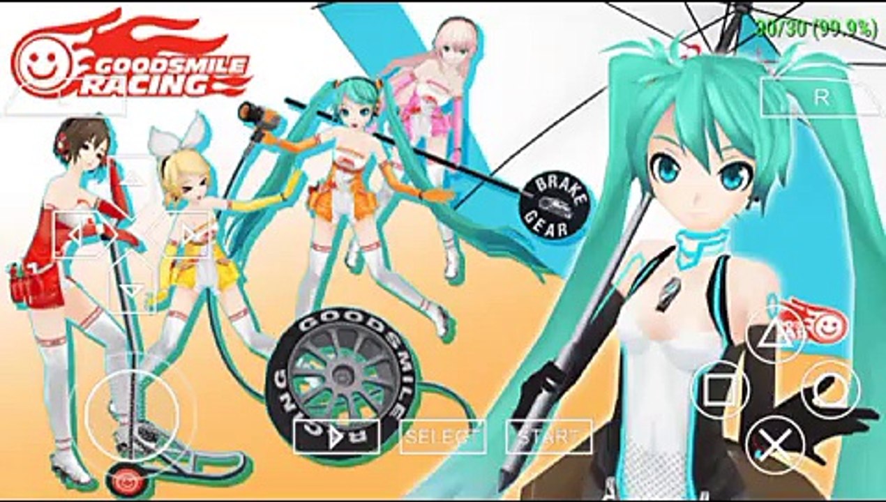 Hatsune miku project diva EXTEND test on ppsspp + setting