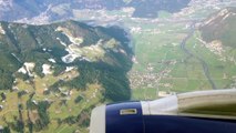 British Airways Airbus A320 LANDING IN INNSBRUCK (INN) Alps