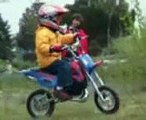 mini moto cross infantil niños 4 y 5 años wor-racing