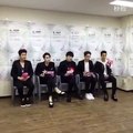 Not Fancam 150128 WINNER Interview @4th Gaon Chart K Pop Awards