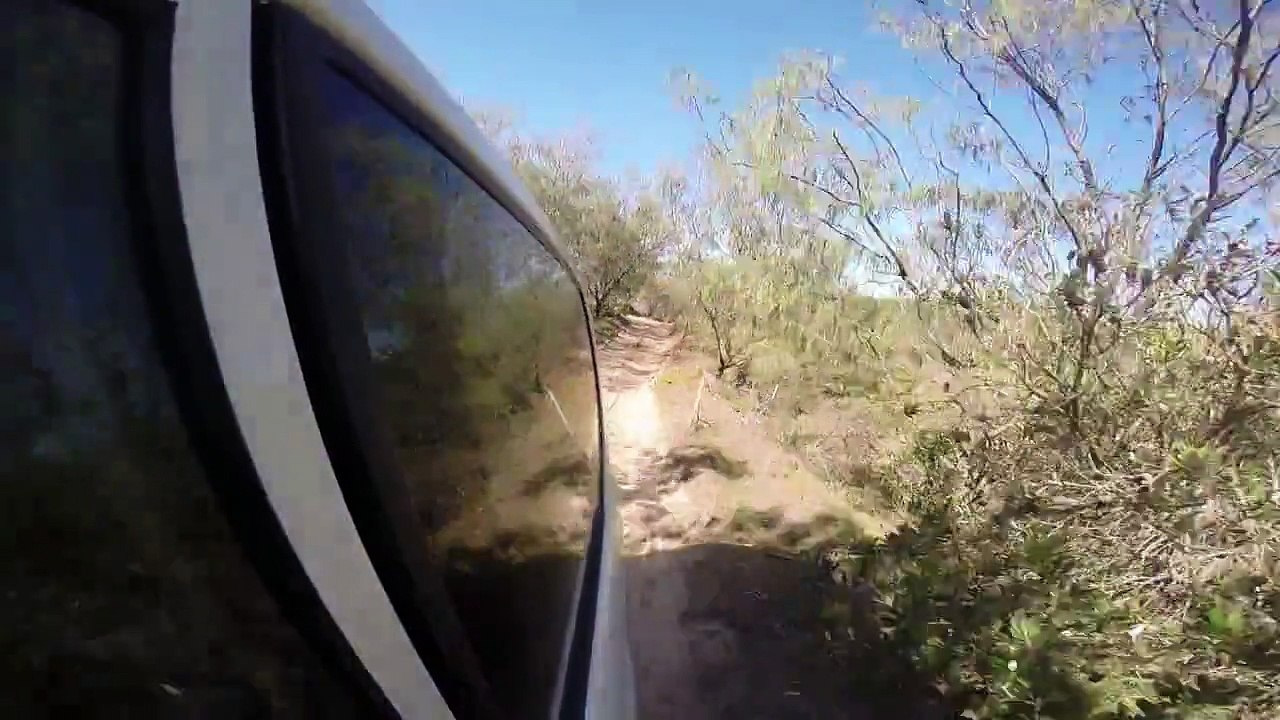 4X4 Off-road Driving on the beach of Fraser Island Australia