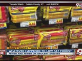 Low fat foods not always the healthy option