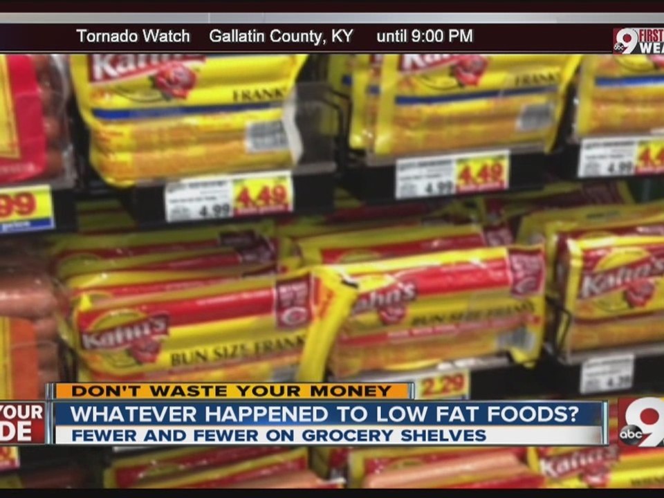 Low fat foods not always the healthy option