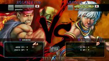 USF4 - Daigo Umehara (Evil Ryu) vs sako (Elena) - TL4A Round6 Battle11