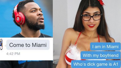 Pornstar Mia Khalifa Puts NFL Player on Blast for DMs