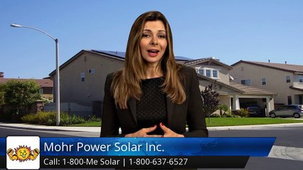 Mohr Power Solar Inc. Corona ExcellentFive Star Review by James C.