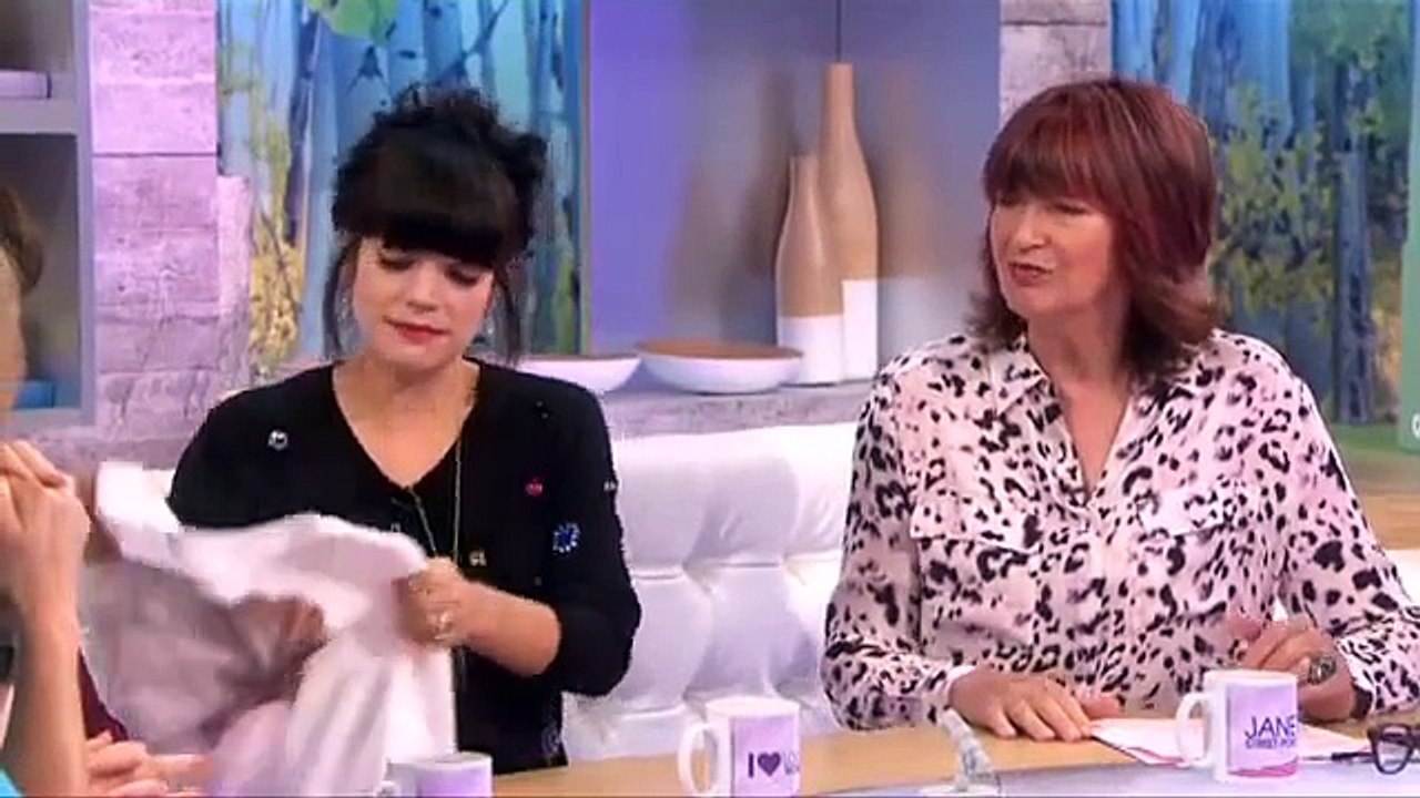 Lily Allen Miley Cyrus Loose Women Interview 2014