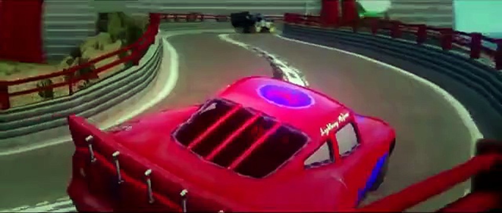 Spider-Man & Batman Epic Race Disney Cars Lightning McQueen and Custom Cars [HD]