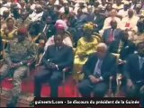 1e discours du nouveau président de la Guinée Conakry -21-12-2010