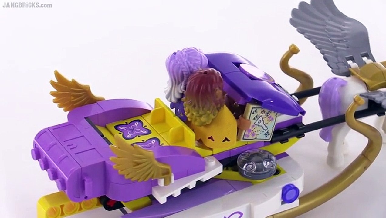 LEGO Elves Aira's Pegasus Sleigh reviewed! set 41077
