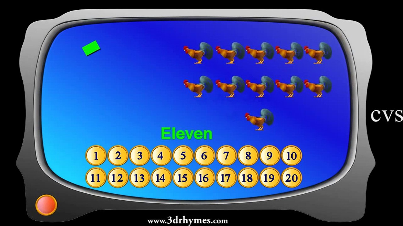 Learn Numbers for Children- Nursery Rhyme