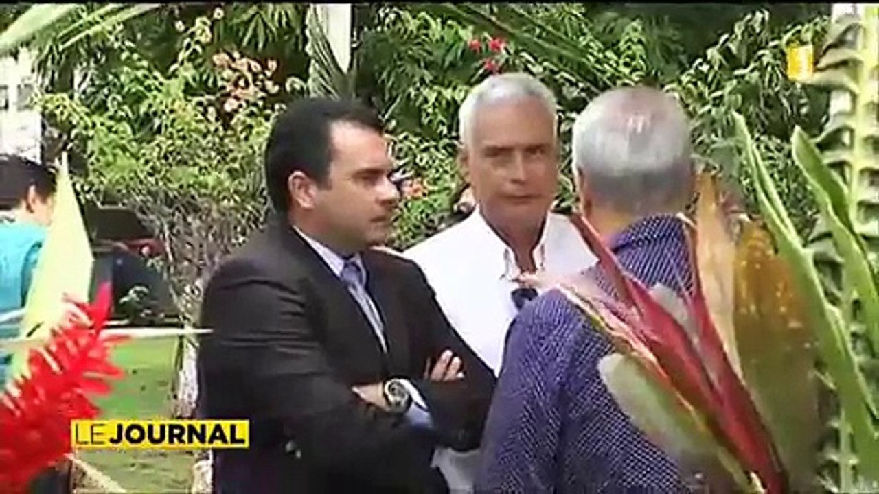 Garden party dans les jardins du Haussariat à Papeete - 14 juillet 2015