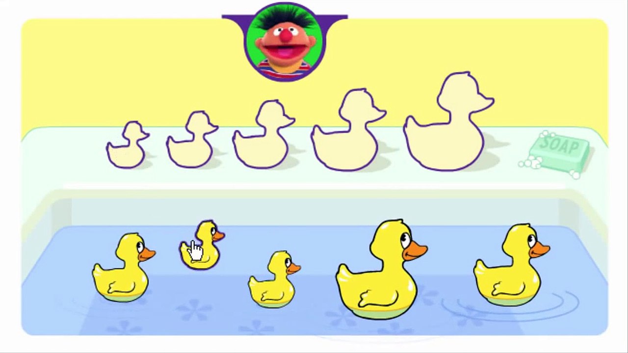 Play With Me Sesame Duckie Races Cartoon Animation Sprout PBS Kids Game Play Walkthrough
