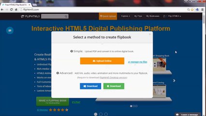 Free Flip Book Maker Download to Publish Digital Publication Simply in Four Steps