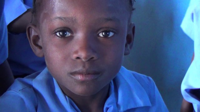 L'école Saint Mathias de 3 Roches, Plateau de Hinche, Haïti