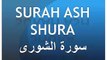 Surah Ash Shura - Urdu Translation