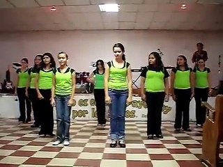Coreografia cristiana Creo en ti  de Rojo
