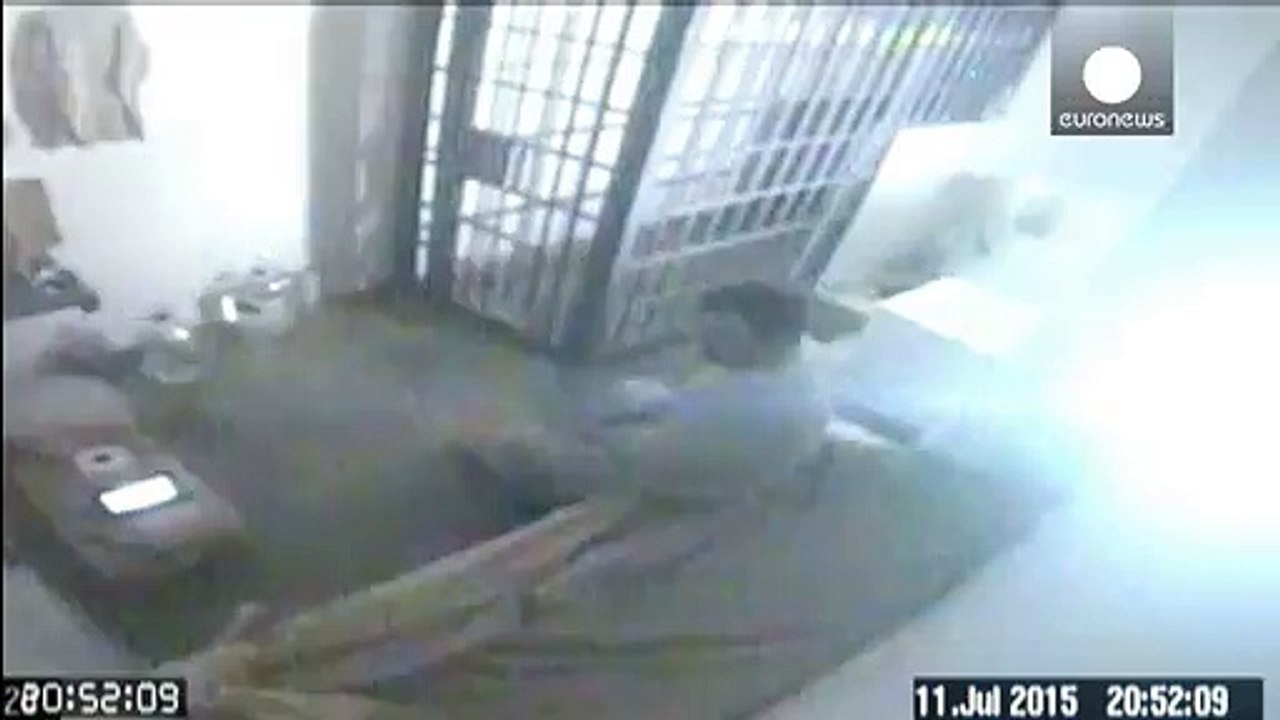 Le gouvernement mexicain diffuse des vidéos sur l'évasion du baron de la drogue "El Chapo"