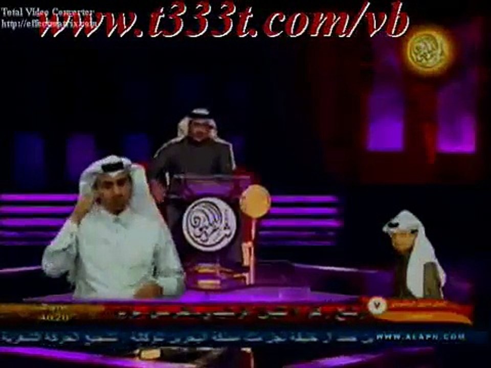 ناصر محمد الفراعنة بالدور الاول بشاعر المليون