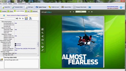 Free eBook Publisher – Enrich Flip eBook by Multimedia Contents