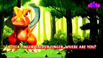 Gon Dinosaurs Dancing   Finger Family Cartoon   Nursery Rhyme   Full Animation