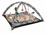 New Cat Activity Center with Hanging Toy Balls, Mice & More - He
