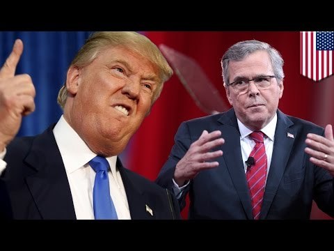 Donald Trump ties Jeb Bush: El Chapo escape boosts Trump to top the GOP candidates 2016 - TomoNews