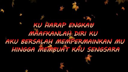 Maafkan Aku - Afee Utopia 2012 ( LIRIK )