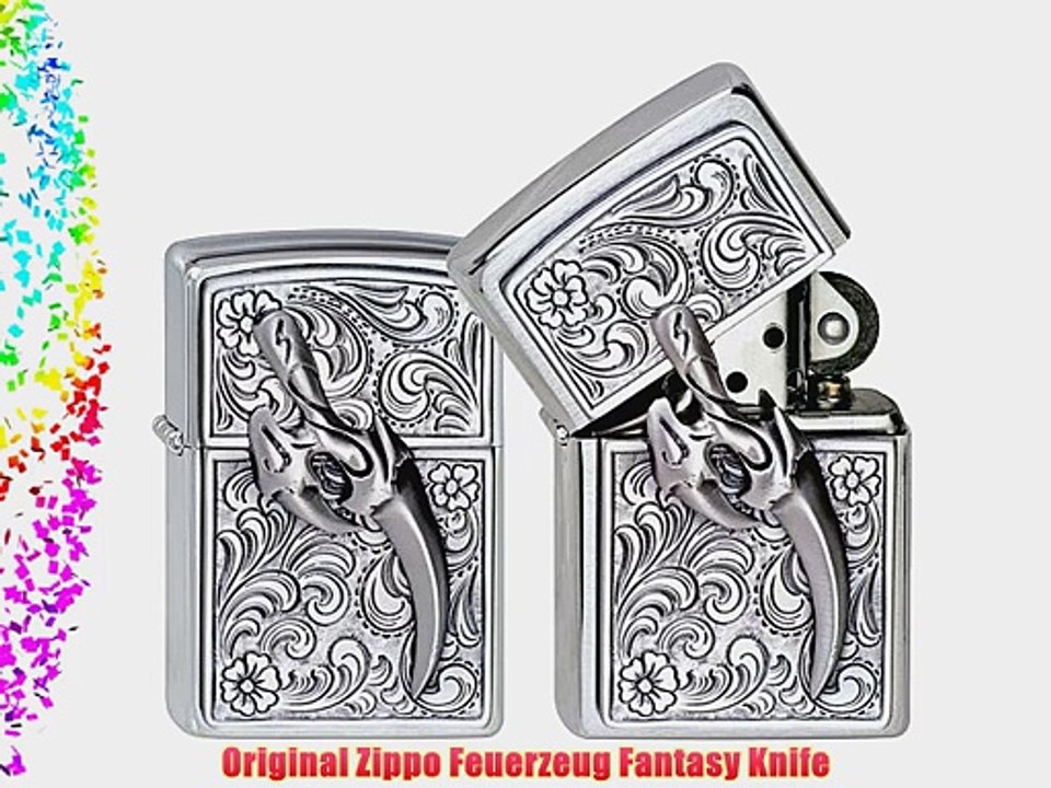 Original Zippo Feuerzeug Fantasy Knife