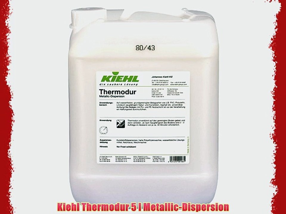 Kiehl Thermodur 5 l Metallic-Dispersion