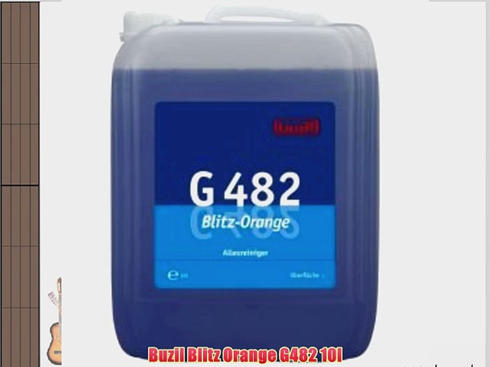 Buzil Blitz Orange G482 10l