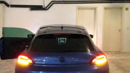 VW Scirocco - Dectane Led Tail lights Red/Smoke