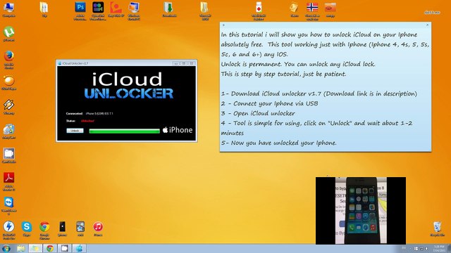 How To Free Unlock iCloud Activation Lock Screen Permanently on Iphone - Any IOS
