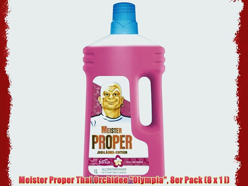 Meister Proper Thai Orchidee Olympia 8er Pack (8 x 1 l)