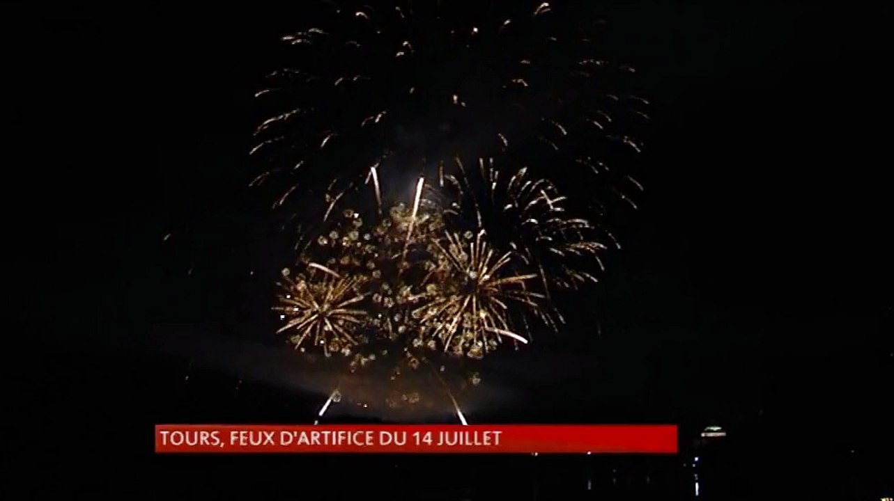 Feu d'artifice de Tours