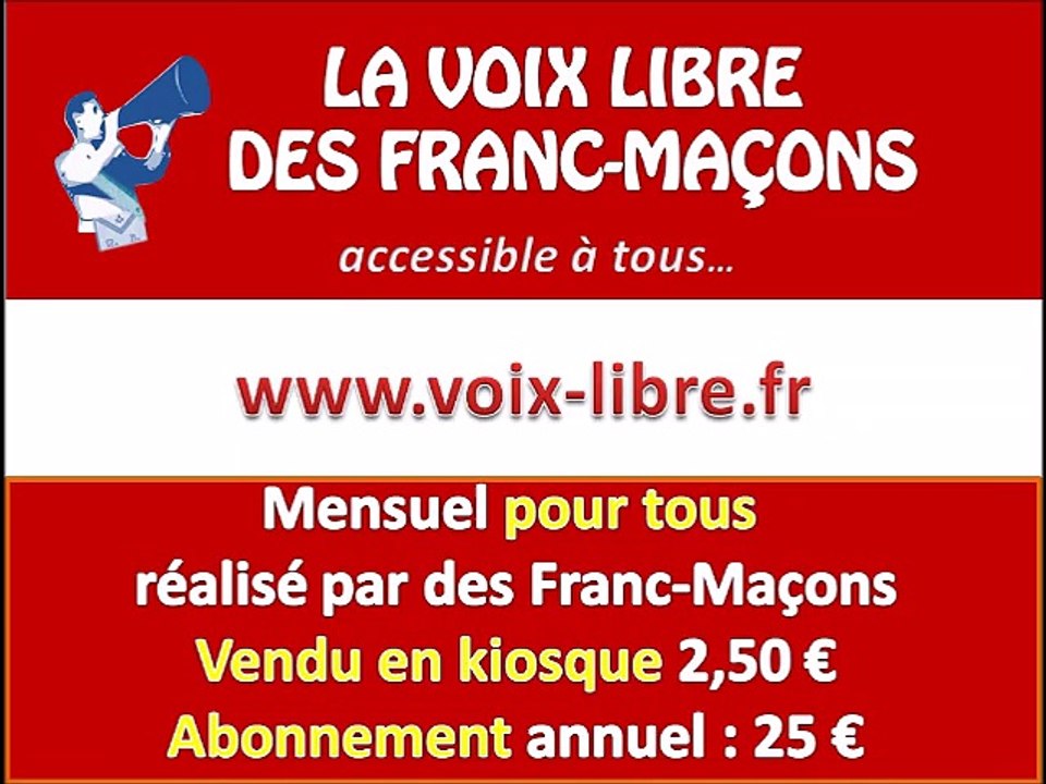 Magazine Franc-Maçonnerie abonnement Reims