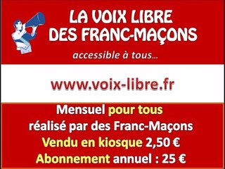 Magazine Franc-Maçonnerie abonnement Strasbourg