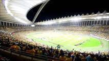 South African National Anthem Bafana Bafana at Moses Mabhida Stadium