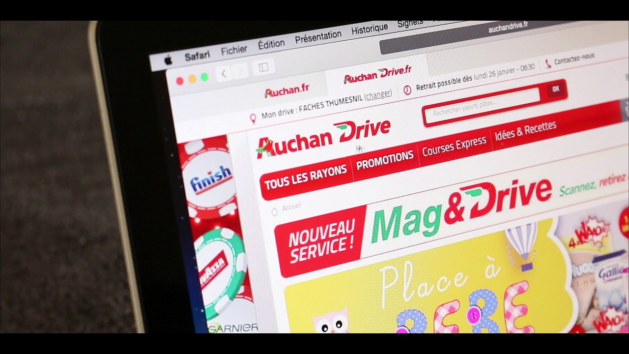 Auchan Drive, Comment ça marche ?