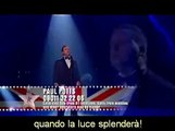 Paul Potts Interpretando Nessun Dorma (Italiano y español)