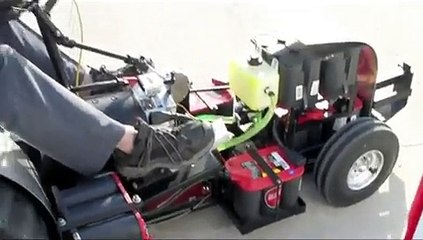 144v Electric Garden Tractor: Test Drive