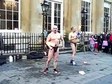 street performers in bath, uk