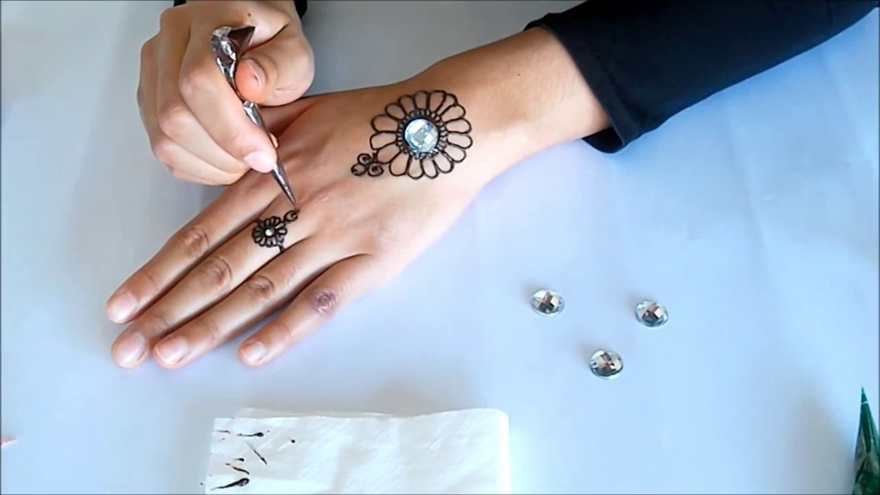 Arabic Henna Designs 3