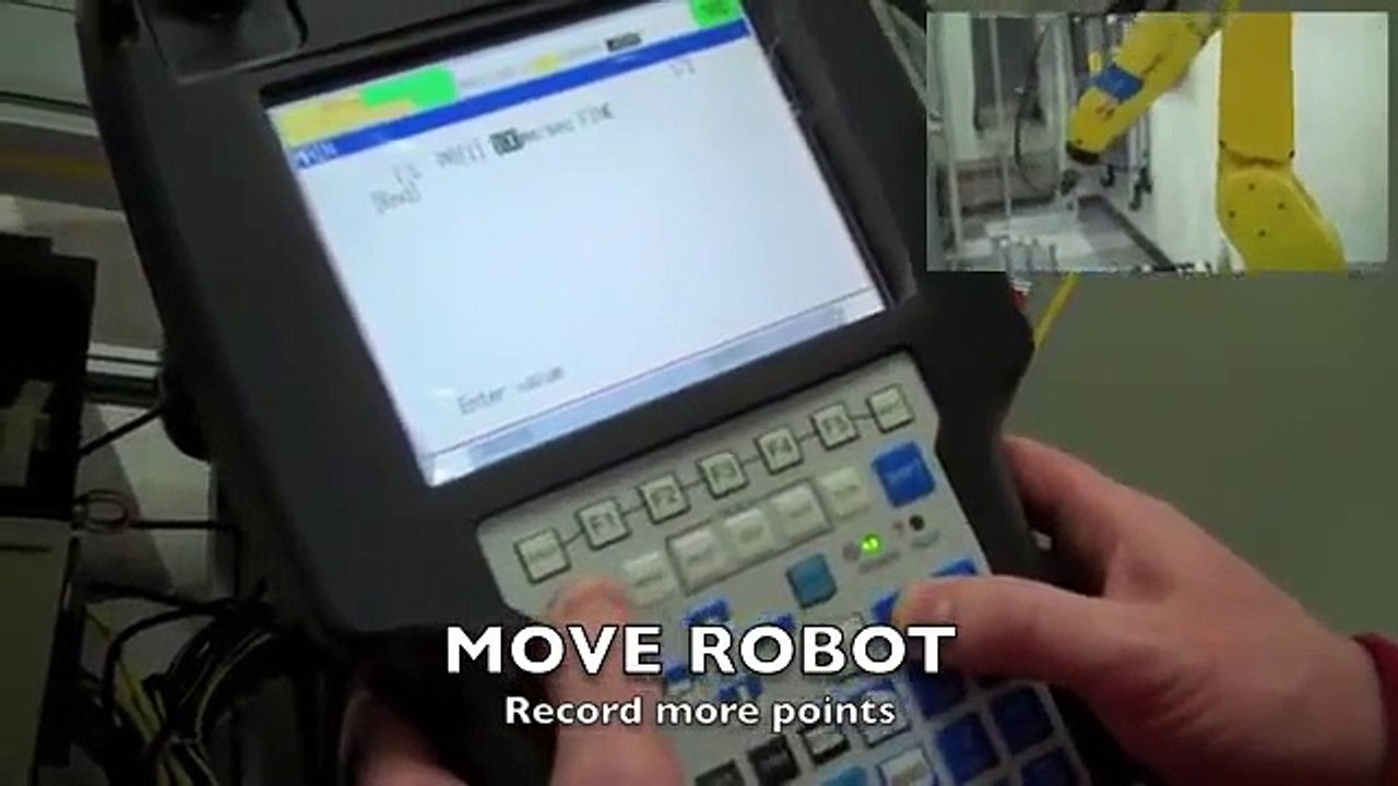 FANUC Teach Pendant programming - Group 2