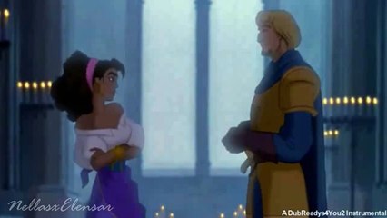 The Hunchback of Notre Dame - Cathedral scene - Esmeralda fandub