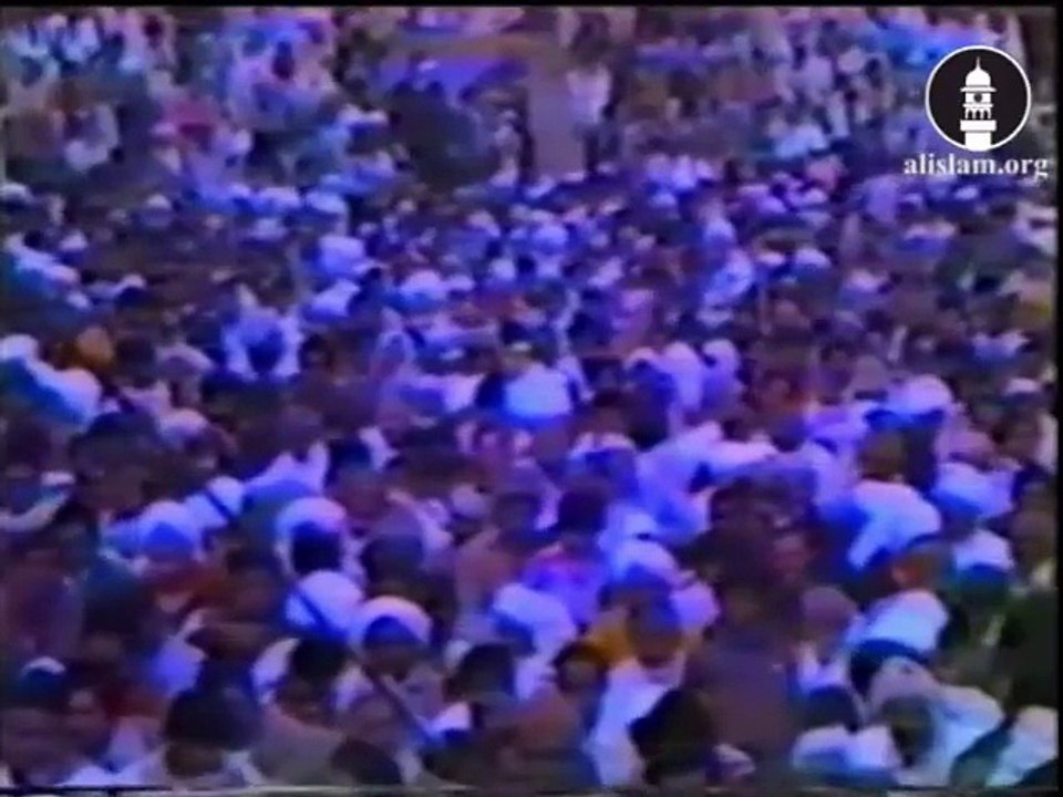 Ahmadiyya fourteen Corners Flag , Jalsa Salana Rabwah 1980