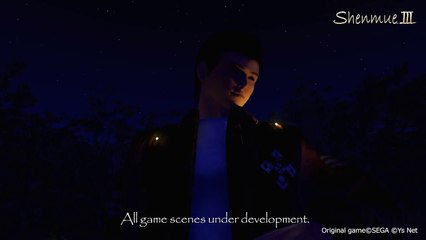 Extrait / Gameplay - Shenmue 3 (Le Lac des Lucioles sous Unreal Engine 4 !)