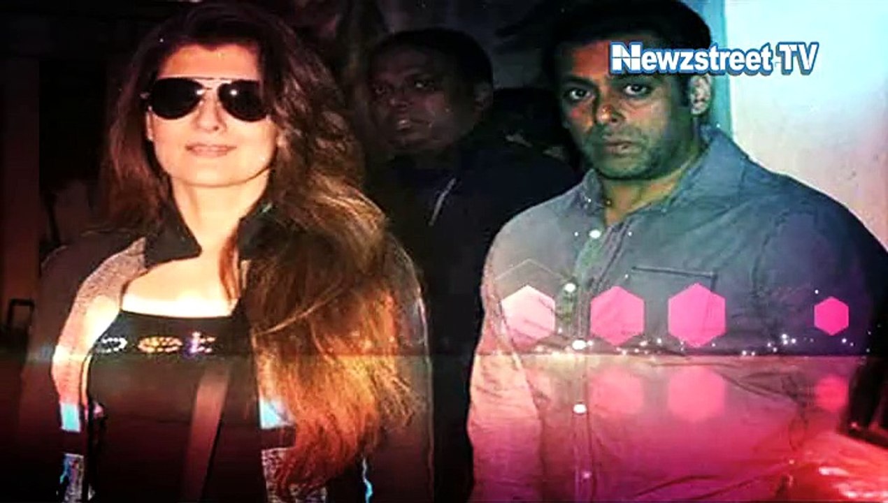 Sangeeta Bijlani and Salman Khan on a movie date