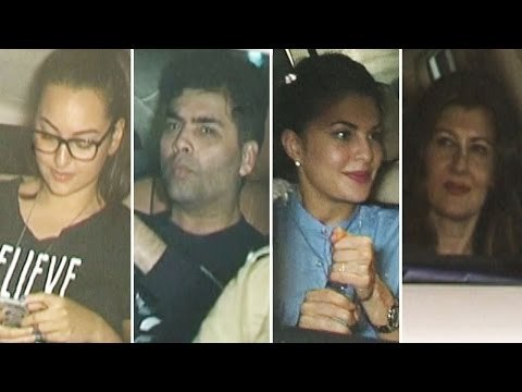 Bajrangi Bhaijaan Special Screening | Salman Khan, Jacqueline Fernandez, Sonakshi Sinha