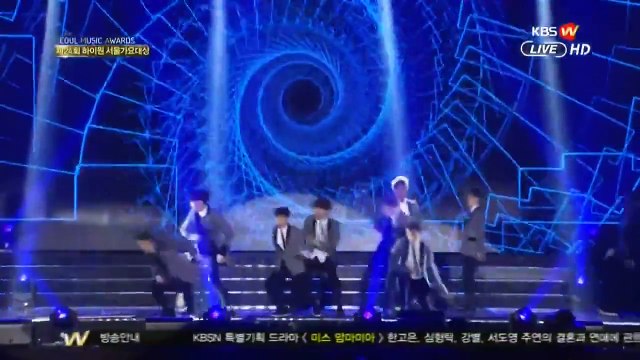 150122 EXO Overdose + Lucky @ 24th Seoul Music Awards 1080p